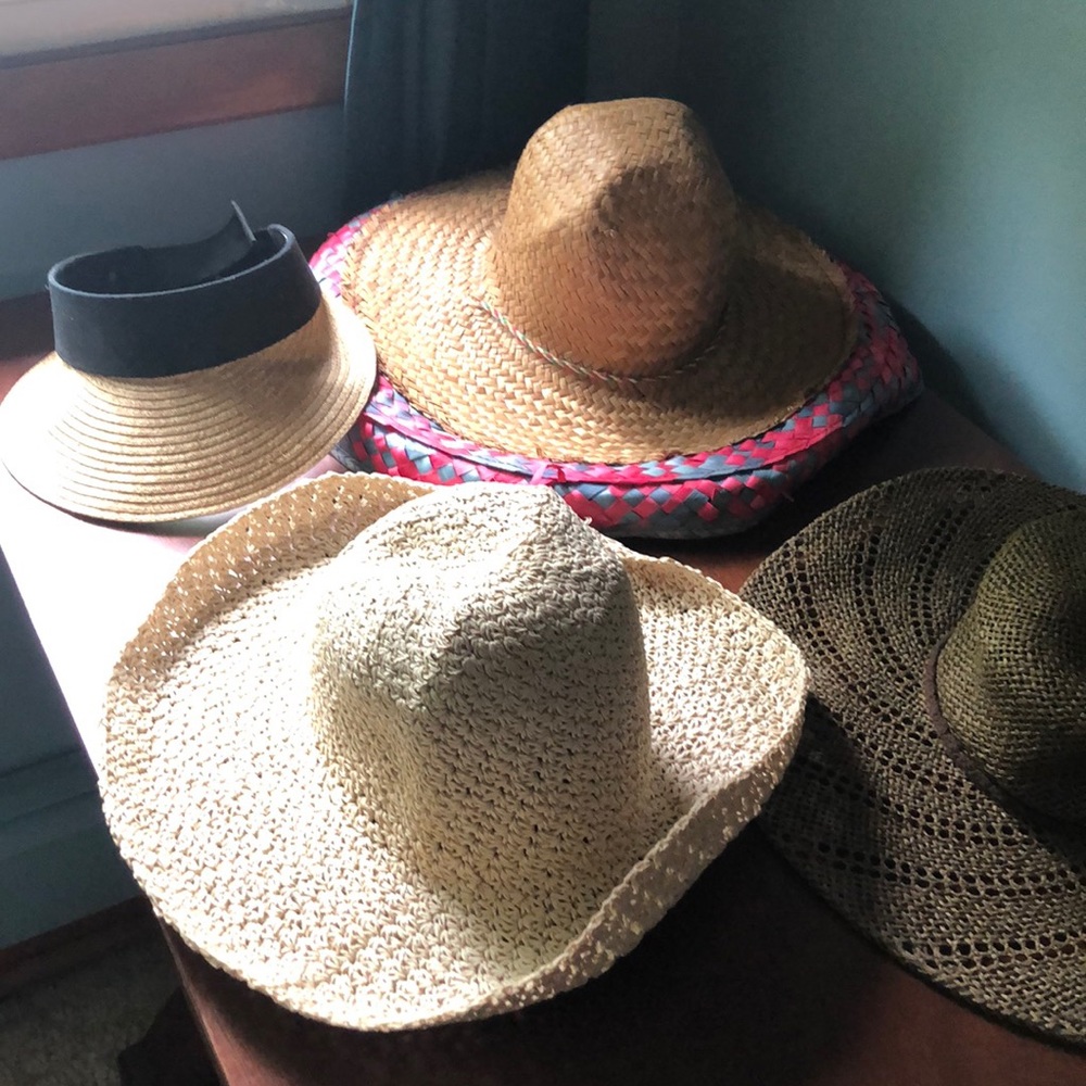 4 summer hats